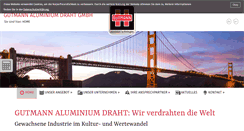 Desktop Screenshot of gutmann-wire.com